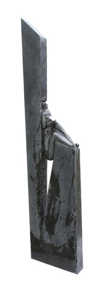 Escultura titulada "Entre deux" por Martine Magritte, Obra de arte original, Piedra