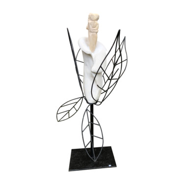 Sculpture intitulée "Vers une nouvelle v…" par Martine Magritte, Œuvre d'art originale, Pierre