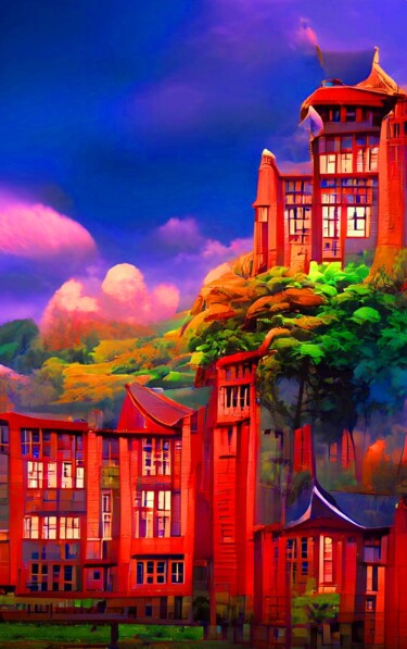 Digital Arts titled "SHAREWOOD ACADEMY O…" by Mahesh Tolani, Original Artwork, 2D Digital Work