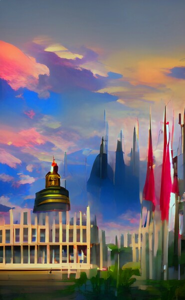 Digital Arts titled "UNITED NATIONS SUMM…" by Mahesh Tolani, Original Artwork, Digital Painting