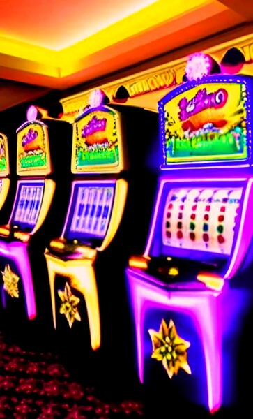 Digital Arts με τίτλο "CASINO MACHINES" από Mahesh Tolani, Αυθεντικά έργα τέχνης, Ψηφιακή ζωγραφική