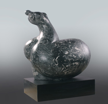 雕塑 标题为“Callipigian Venus” 由Mahesh Anjarlekar, 原创艺术品, 树脂