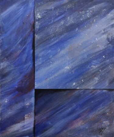Painting titled "Nebula.jpg" by Mahfuzur Rahman, Original Artwork, Acrylic