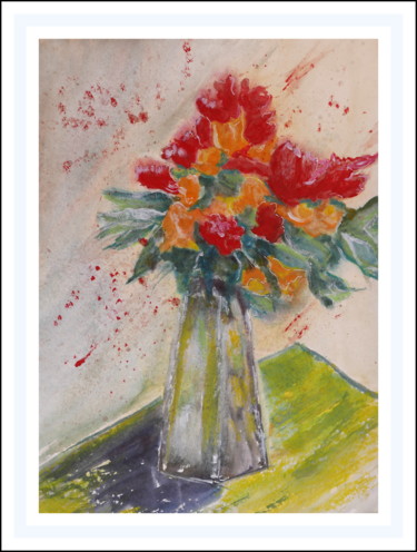 Peinture intitulée "Bouquet de joies (2)" par Maï Laffargue, Œuvre d'art originale