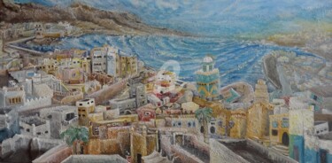 Painting titled "Maroc" by Maier Salomé, Original Artwork, Oil