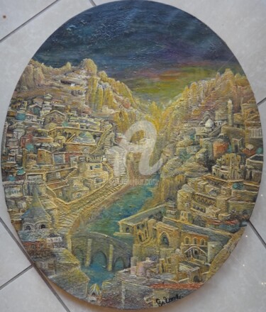Painting titled "Turquie" by Maier Salomé, Original Artwork, Oil