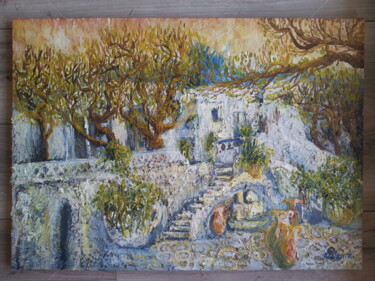 Painting titled "La maison de Dali -…" by Maier Salomé, Original Artwork