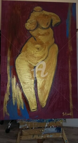 Pintura titulada "VENUS 2" por Maier Salomé, Obra de arte original, Oleo
