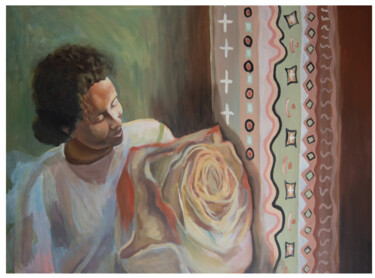 Malarstwo zatytułowany „Maternité: oh mais…” autorstwa Maika Mehl, Oryginalna praca, Akryl