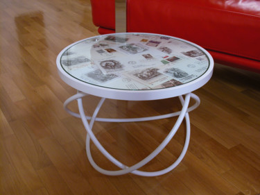 Design intitolato "tavolino-first-day-…" da Andrea Pani, Opera d'arte originale