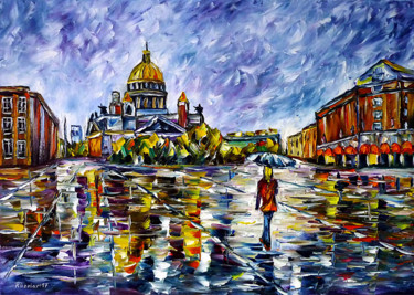 "St. Petersburg an e…" başlıklı Tablo Mirek Kuzniar tarafından, Orijinal sanat, Petrol