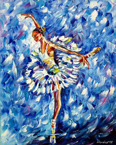 Malarstwo zatytułowany „Ballett” autorstwa Mirek Kuzniar, Oryginalna praca, Olej