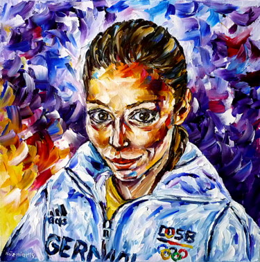 Bereit für Olympia Painting titled "Bereit für Olympia" by Mirek Kuzniar, Original Art, Oil