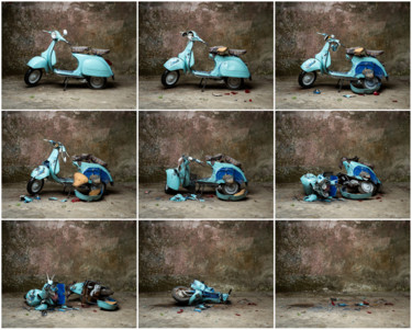 Fotografia zatytułowany „Moto” autorstwa Filipe Condado, Oryginalna praca, Fotografia cyfrowa