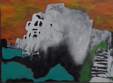 Pintura titulada "Fuga" por Mailson Souza, Obra de arte original, Acrílico