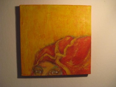 Peinture intitulée "visage" par Mai, Œuvre d'art originale