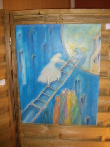 Painting titled "le passage" by Mai, Original Artwork