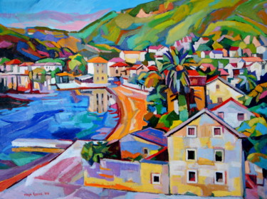 Meljine Painting titled "Meljine" by Maja Djokic Mihajlovic, Original Art, Oil