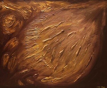 Malerei mit dem Titel "Ignite the Passion" von Maja Flügel, Original-Kunstwerk, Acryl Auf Keilrahmen aus Holz montiert