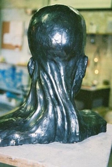 Sculpture titled "back of Head" by Majd, Original Artwork, Other