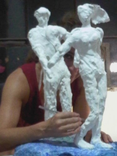 Sculpture titled "ALaPlaya" by Majd, Original Artwork, Other