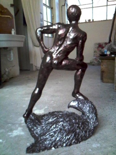 Rzeźba zatytułowany „Arrogance back view” autorstwa Majd, Oryginalna praca, Inny