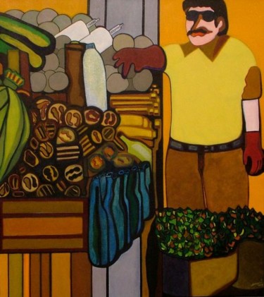 Pintura intitulada "O RAISEIRO" por Sérgio Pinheiro, Obras de arte originais