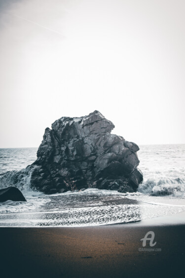 Photographie intitulée "portrait de mer" par Pascal Viaud, Œuvre d'art originale, Photographie numérique