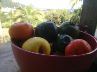 Fotografie mit dem Titel "Fruits tropicaux" von Willy Hervy, Original-Kunstwerk, Digitale Fotografie