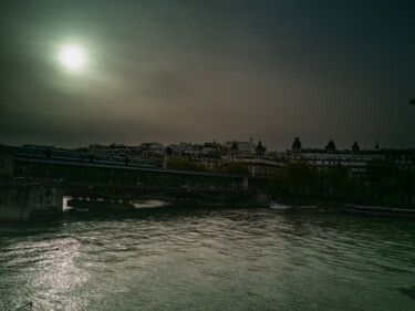 Photographie intitulée "Coucher de Soleil s…" par Willy Hervy, Œuvre d'art originale, Photographie numérique