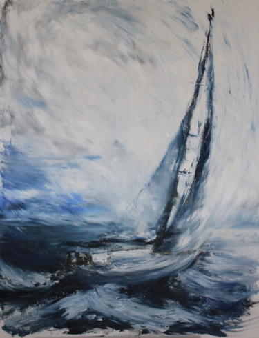 Pittura intitolato "vent debout" da Makovka, Opera d'arte originale, Altro