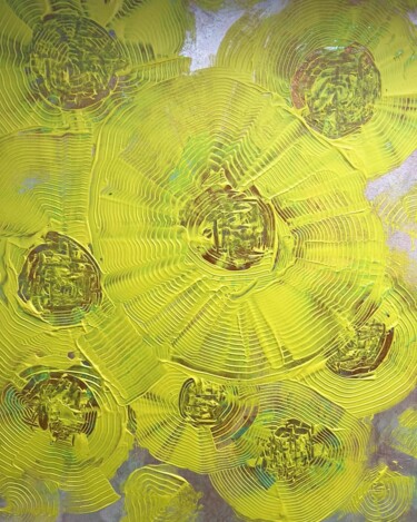 Картина под названием "Sunflower" - Maksim Gorshkov, Подлинное произведение искусства, Акрил