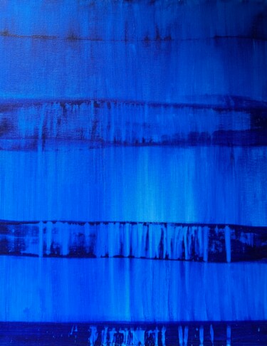 Pittura intitolato "Glacier" da Maksim Gorshkov, Opera d'arte originale, Acrilico