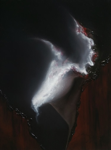 Pintura intitulada "Forgotten soul .1" por Maksim Krapht, Obras de arte originais, Óleo