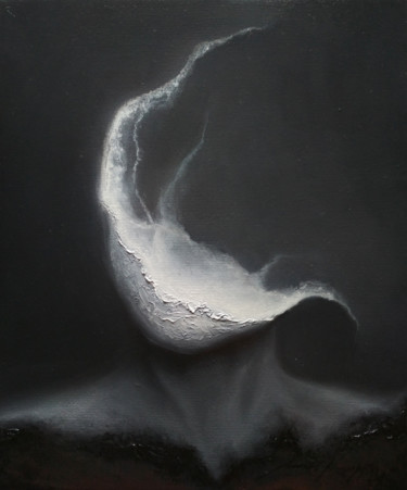 Peinture intitulée "Forgotten soul .4" par Maksim Krapht, Œuvre d'art originale, Huile