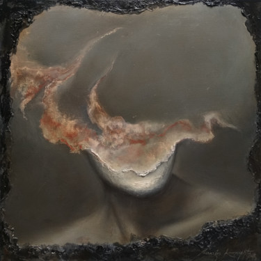 Peinture intitulée "Forgotten soul .8" par Maksim Krapht, Œuvre d'art originale, Huile