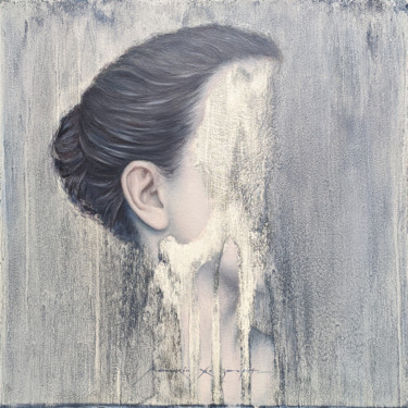 Картина под названием "remnant .1THK1" - Maksim Krapht, Подлинное произведение искусства, Масло