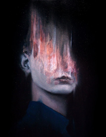 Картина под названием "1K" - Maksim Krapht, Подлинное произведение искусства, Масло
