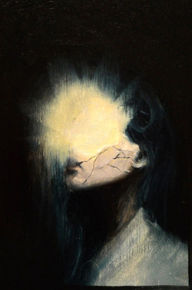 Картина под названием "enlightenment" - Maksim Krapht, Подлинное произведение искусства, Масло