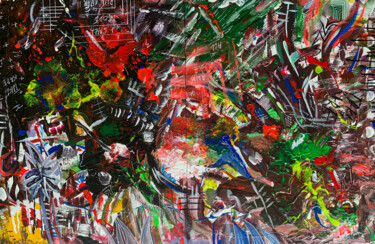 Картина под названием "San Francisco" - Максим Різняк, Подлинное произведение искусства, Акрил