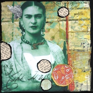Painting titled "FRIDA" by Mala, Original Artwork, Other
