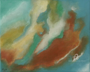 Pittura intitolato "ABSTRAIT" da Mala, Opera d'arte originale, Acrilico