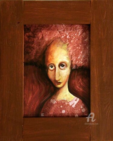 Painting titled "Elwira" by Krzysztof Iwin, Original Artwork