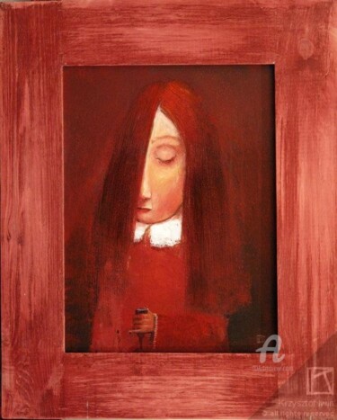 Painting titled "Toast" by Krzysztof Iwin, Original Artwork