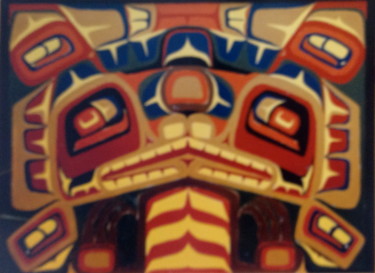 Peinture intitulée "First Nations Inspi…" par Male Beauty Forum Lifestyle, Œuvre d'art originale
