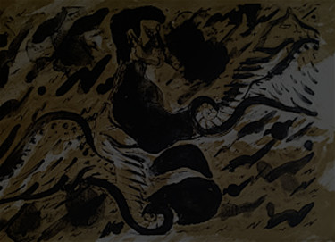 Druckgrafik mit dem Titel "Sea Horses & Me Etc…" von Male Beauty Forum Lifestyle, Original-Kunstwerk, Lithographie