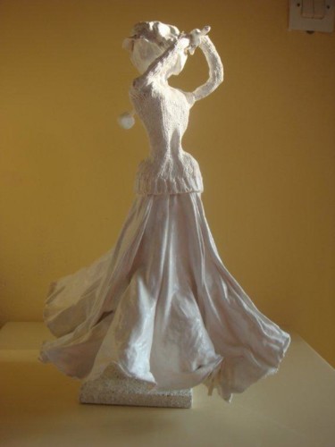 Sculpture intitulée "GOLFEUSE 3" par Marie Celine Malezieux Ribeyre, Œuvre d'art originale