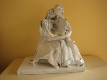 Sculpture intitulée "COUPLE" par Marie Celine Malezieux Ribeyre, Œuvre d'art originale