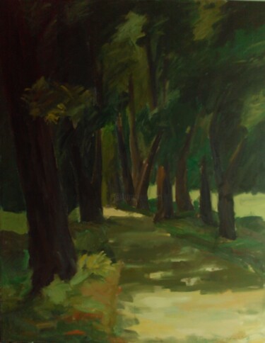 Malarstwo zatytułowany „Lato” autorstwa Małgorzata Bogusławska, Oryginalna praca, Olej