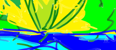 Grafika cyfrowa / sztuka generowana cyfrowo zatytułowany „Kąpiel w słońcu” autorstwa Małgorzata Ka, Oryginalna praca, Malars…